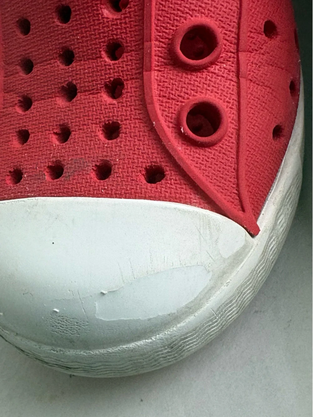 Native Red Slip-On Sneakers